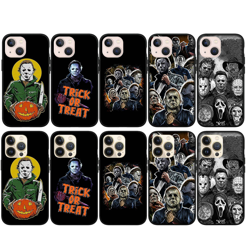 for iPhone 16 15 X XR Samsung Galaxy S24 S23 Plus Xiaomi Redmi Note 13 12 11 Pro Max 10 14 OPPO Huawei Cover Poster Curse Of Michael Myers Phone Case