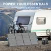 E-POWO Foldable Solar Panel 110/220/400W Mobile Solar Charger for Power Supply Laptop Solar Generator Fishing Powerstation 4