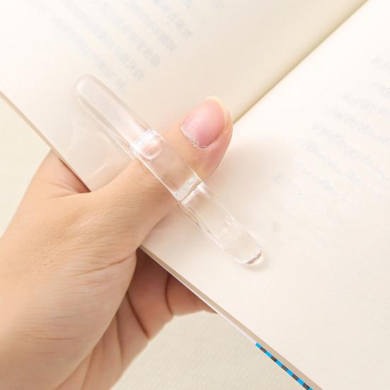 Book Page Holder Compact Size Lightweight Reusable Thumb Ring Book Page Holder Bookmark Stationery Accessories