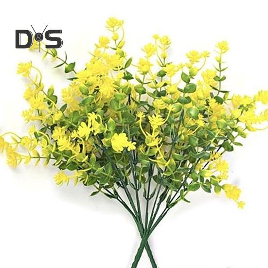 2 Piezas Flores Artificiales de Exterior Realistas Resistentes a los Rayos UV Plantas Falsas Flores Falsas con Tallos Flexibles para Colgar en Macetero Porche Hogar Decoración de Boda