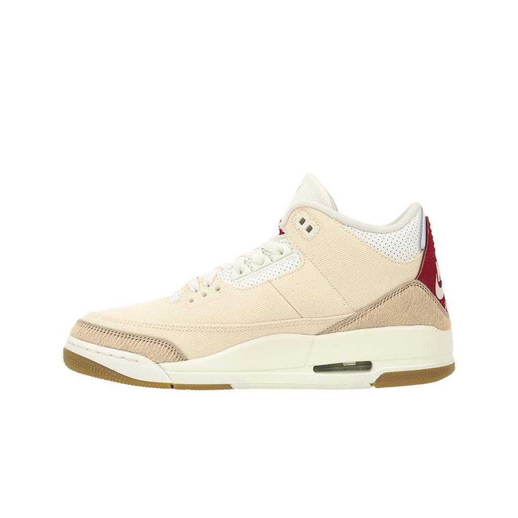 Pánské tenisky Air Jordan 3 Retro Lunar New Year Béžový Denim Sail-Gym-Red IR0910-400