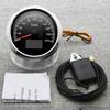 7 Color LED Auto Car 85mm GPS Speedometer Gauge with GPS Antenna 30KMH,60KMH,120KMH,200KMH Marine Boat Yacht COG TRIP Odometer