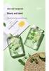 Tritan Handheld Flat Style Water Bottle - Fresh, Stylish, Portable Student Cup for Fruit Tea