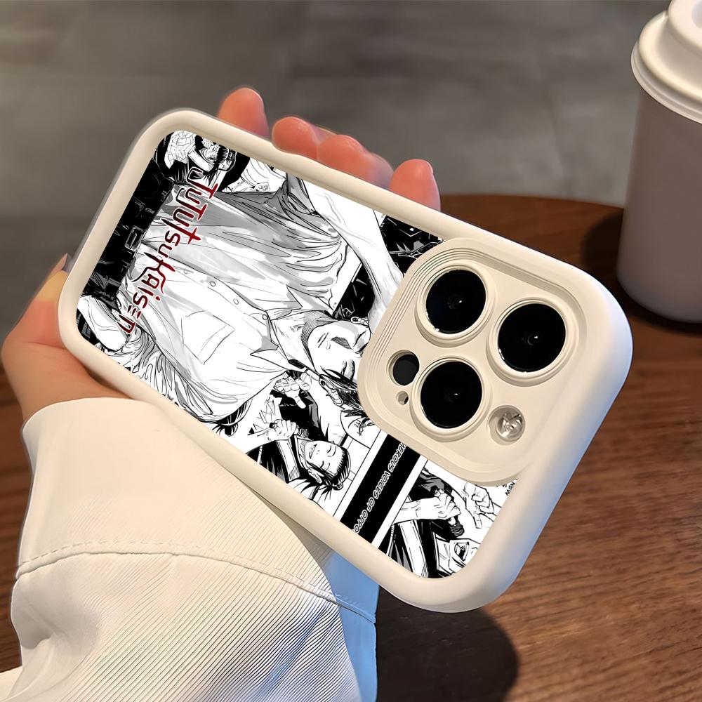 Jujutsu Kaisen Geto Suguru Phone Case for iPhone 17 16 15 14 13 12 11 Air Pro Max Plus Thicken TPU Colorful Cover Cover Pretty