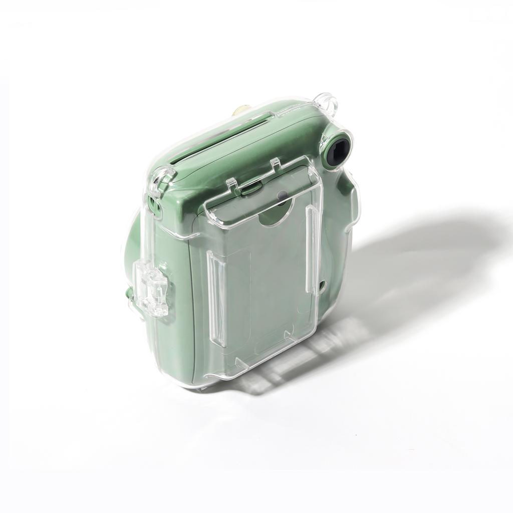 Camera Case for mini11 Transparent Fashion PVC Camera Protective Case with Shoulder Strap