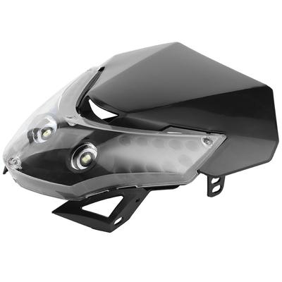 DC12V Purvo motociklas Motociklas LED priekinis žibintas Sportinis Custom apšvietimas Universalus