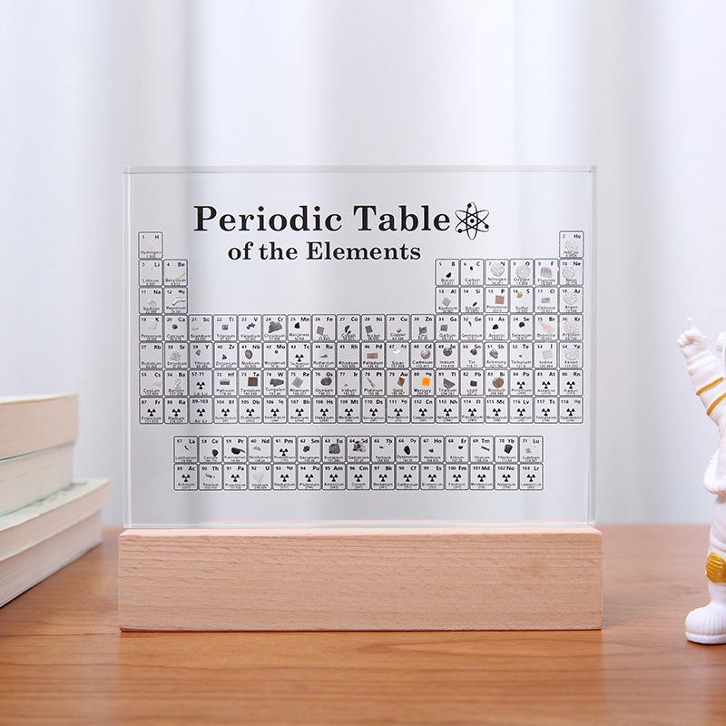 Periodic Table Elements Acrylic Desktop Ornaments - Creative Gifts for School Holidays