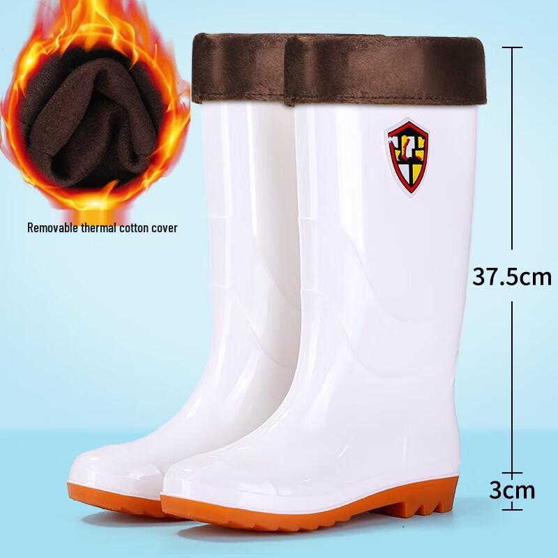 DAXTE Высокие водонепроницаемые кухонные и сантехнические резиновые сапоги 38-45