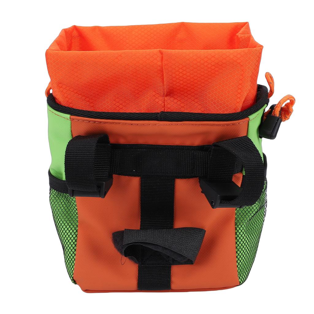 Bike Handlebar Bag Fit for Waterproofing Nylon Multifunctional Bike Seat Saddle Bag for Cycling