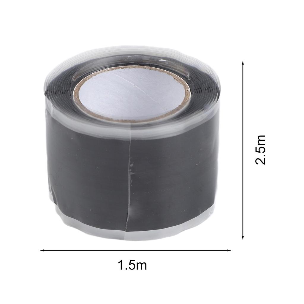 Electrical Connection Tape Pipe Repair Tape Electrical Repairs Dust Resistant Moisture Sealant For DIY Projects