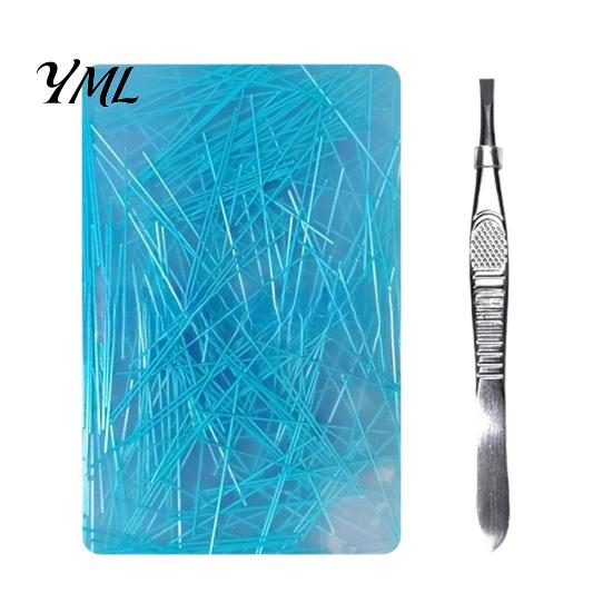 Anti Picking Silicone Pad Skin Fidget Toy with Tweezers, Hair Plucking for Tactile Stimulation Trichotillomania, Anxiety Relief Picky Adults