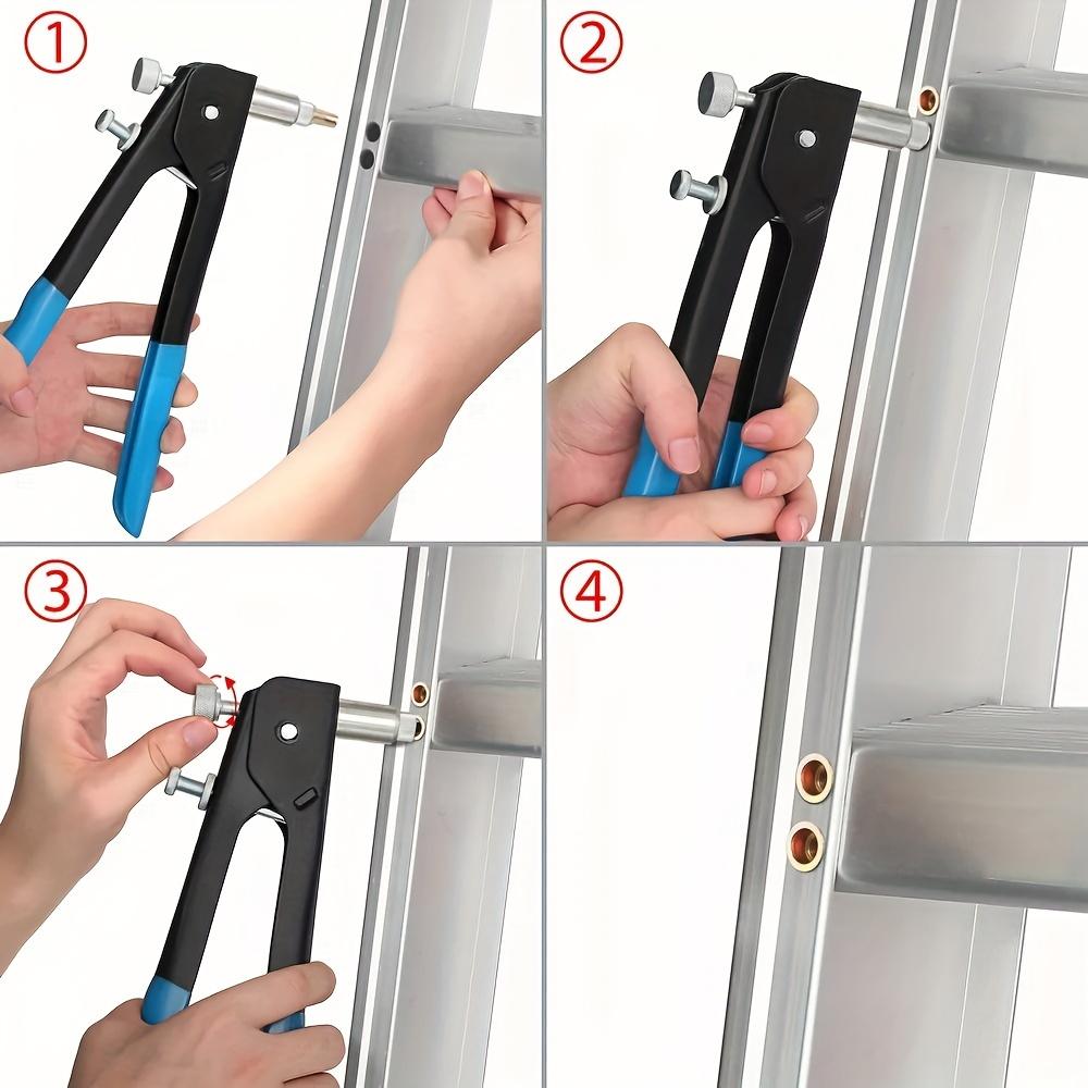 165pcs Nutserts Set, M3-M12, Partial Thread Coverage, Right-Hand Thread, Flat Head Threaded Inserts for Sheet Metal Assembly & Furniture Repair