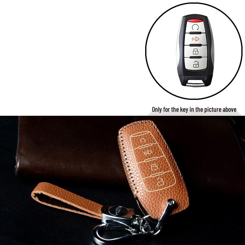 Great Wall Cannon Key Case: Leather Key Holder for 2021-2022 King Kong Cannon Off-Road Pickup