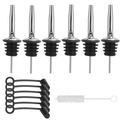 304 Stainless Steel Wine Bottle Spout Stopper Liquor Dispenser Pourer Cap Kitchen Accessories