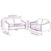 VidaXL Sofa Set with 2 Pcs Cushions, Sofas with Armrests and Backrest, Furniture Set, Living Room Furniture, 3201807