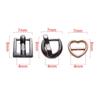 Girls Toys Mini Ultra-small Diy Dolls Buckles Doll Bags Accessories Tri-glide Buckle Belt Buttons