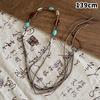 Simple Versatile Hand-Woven Tassel Wooden Beads Belt Ethnic Style Waist Chain Accessories Vacation Waist-Cinching Waist Rope