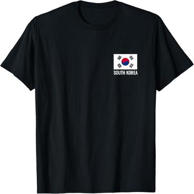South Korea Flag Proud Korean Soccer T-Shirt
