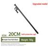 Outdoor Canopy Tent Peg Set with Thickened Ropes: Windproof, Extended Ground Steel Pegs for Camping and Beach.