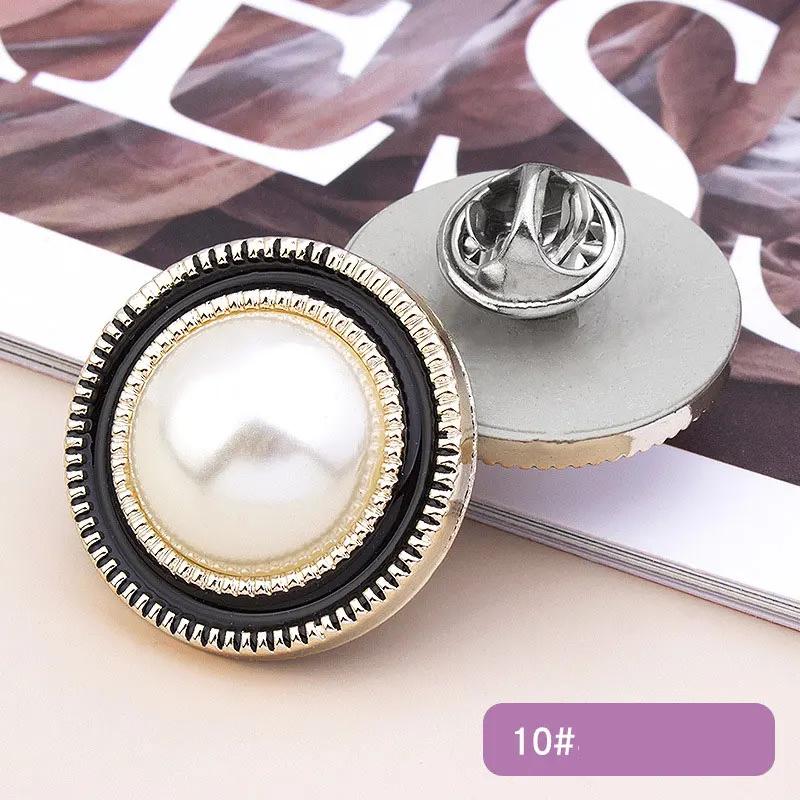 5Pcs No Sew Button Pins Cover Up Buttons Women Shirt Brooch Buttons Detachable Buttons Pins For Clothes Shirt Sweater Decor