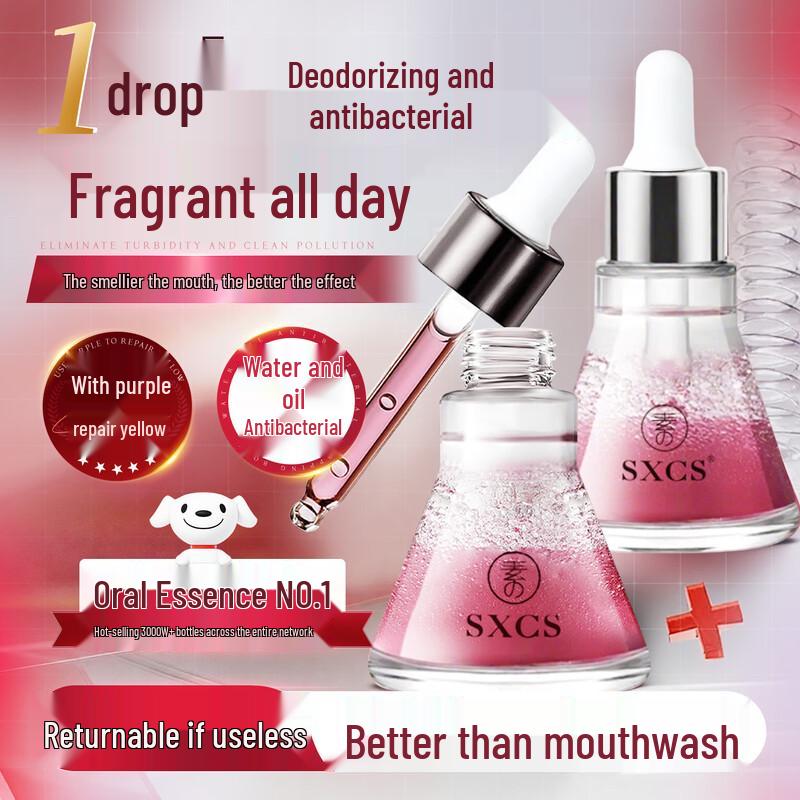 JOBALIN Essential Oil Mouthwash for Fresh Breath and Deep Clean