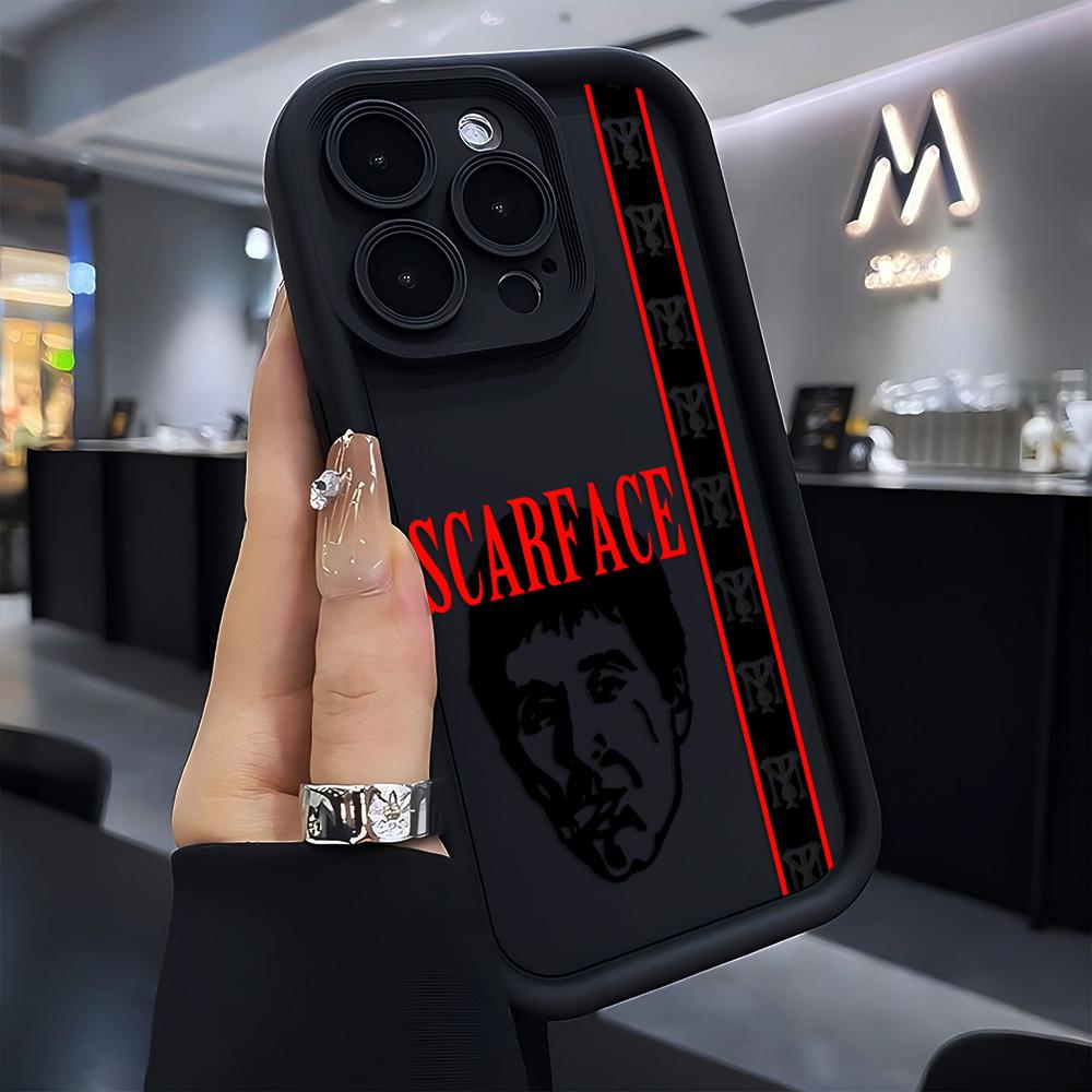 Fashion Hot S-Scarface Phone Case For Xiaomi Mi 15T 17 15 14 13 12 14T Lite Poco M7 F7 M6 X7 X6 F4 F5 X5 C40 Pro Ultra 4G 5G