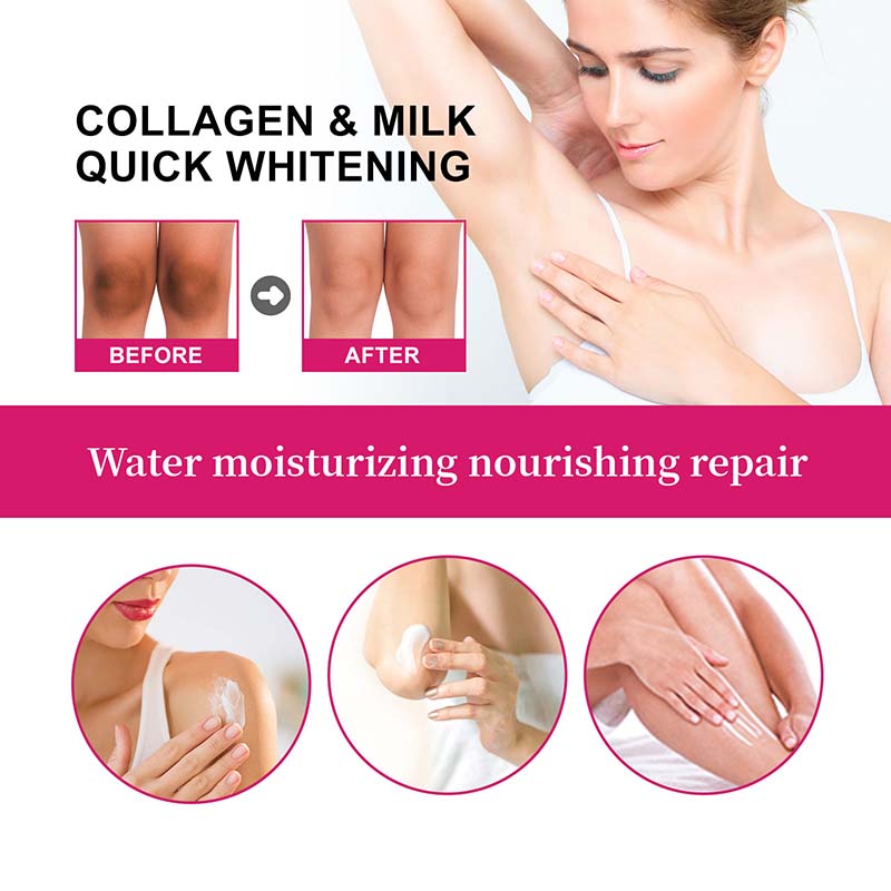 Armpit Whitening Cream Intimate Areas Underarm Lightening Elbow Knee Brighten Dark Spots Remove Private Parts Skin Melanin