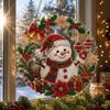 Christmas Pearl Diamond Painting Suncatcher Kit DIY 5D Beaded Art 20CM B