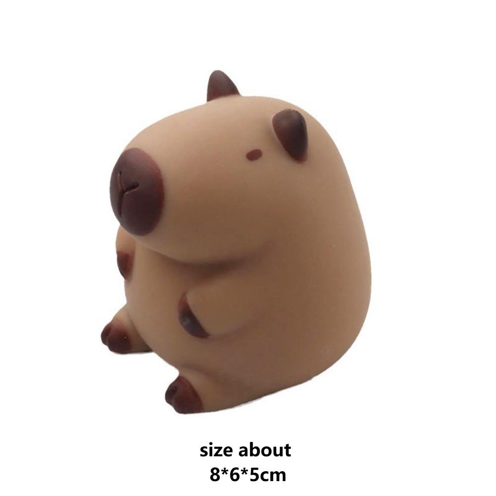 Slow Rebund Capybara Squeeze Toys Cartoon Fidget Sensory Toy New Decompression Toys  Kids Adults
