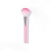 Portable Angled Contour Brush with Wooden Handle & Fiber Bristles