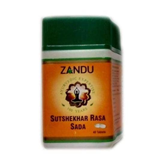 Zandu Sutshekhar Rasa Sada40  Tab.