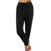 Women's Solid Color Casual Pants High Waist Drawstring Sweatpants With Pockets