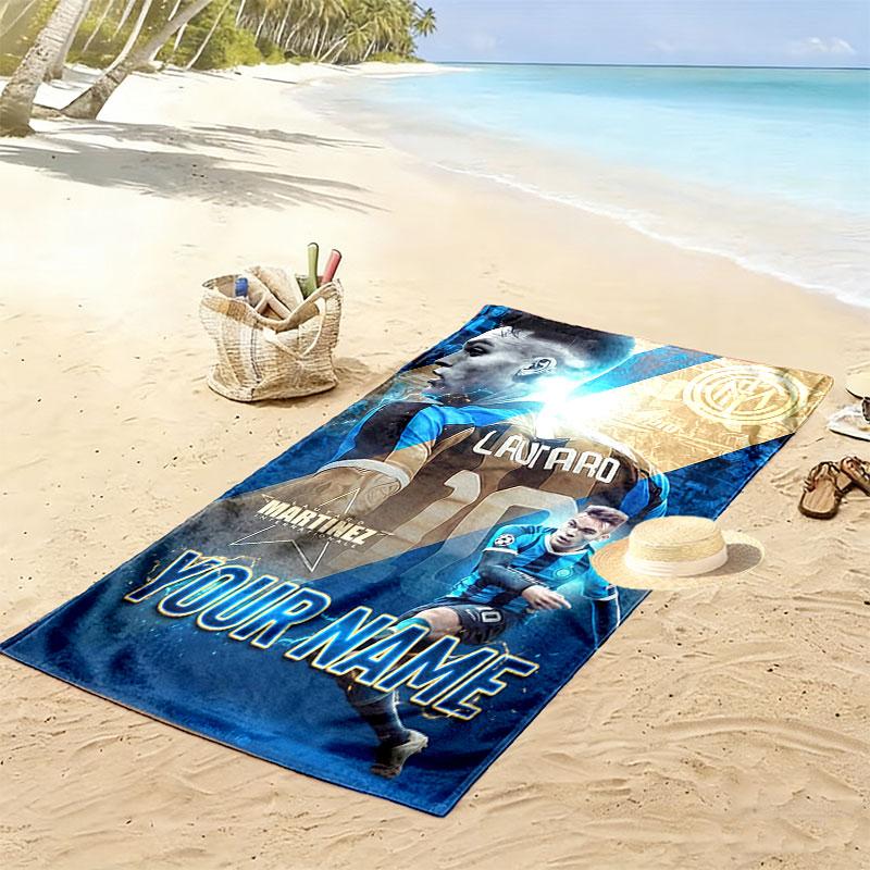 Custom Fcim Print Beach Towel, Large Soft Quick Dry Towel for Beach Camping Swimming