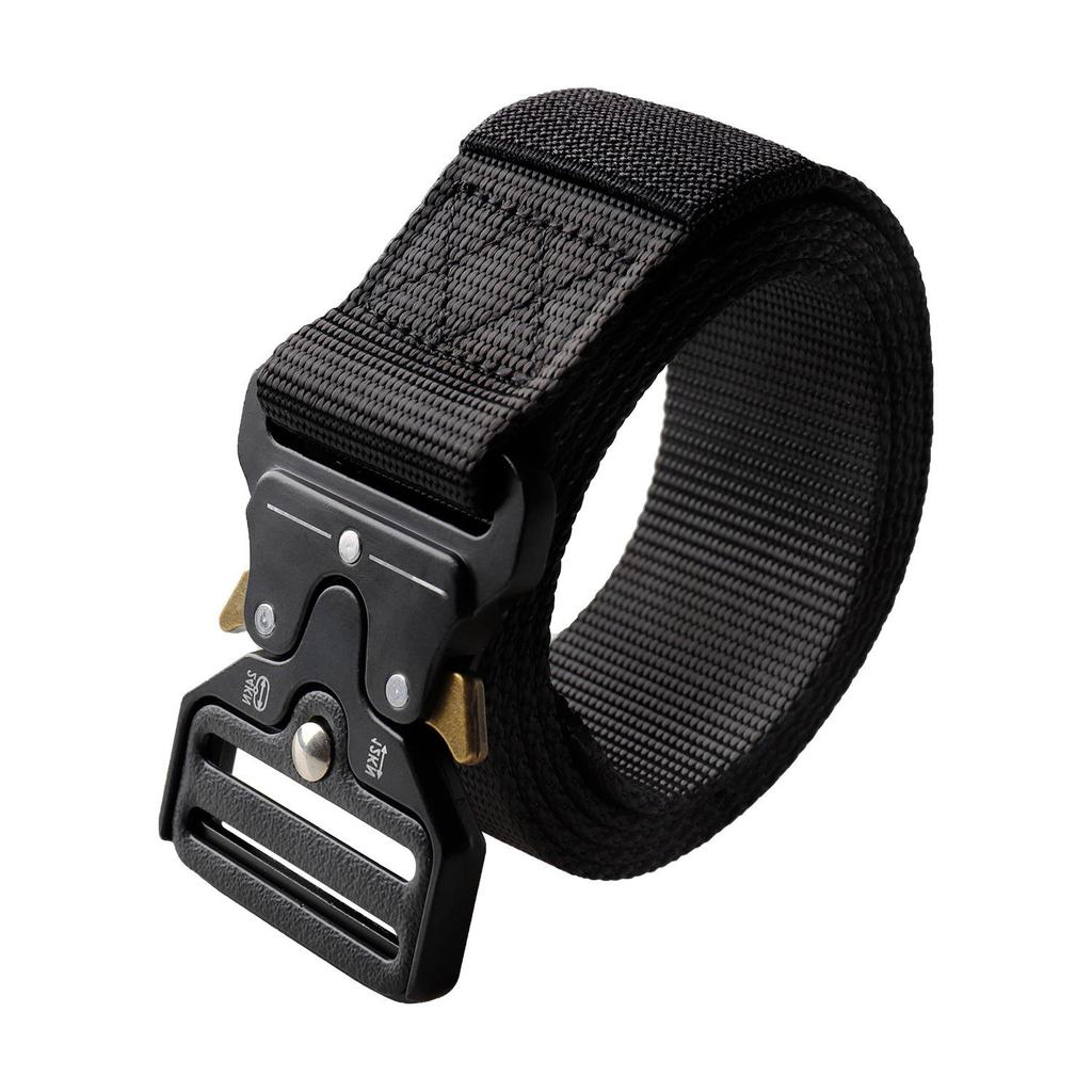 Cross-border Cobra Tactical Belt: Outdoor Military Leather Belt with Alloy Insert Buckle