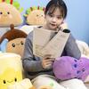 Creative Cartoon Snack And Beverage Little Rabbit Plush Pillow Sofa Cushion Stuffed Toy For Girls