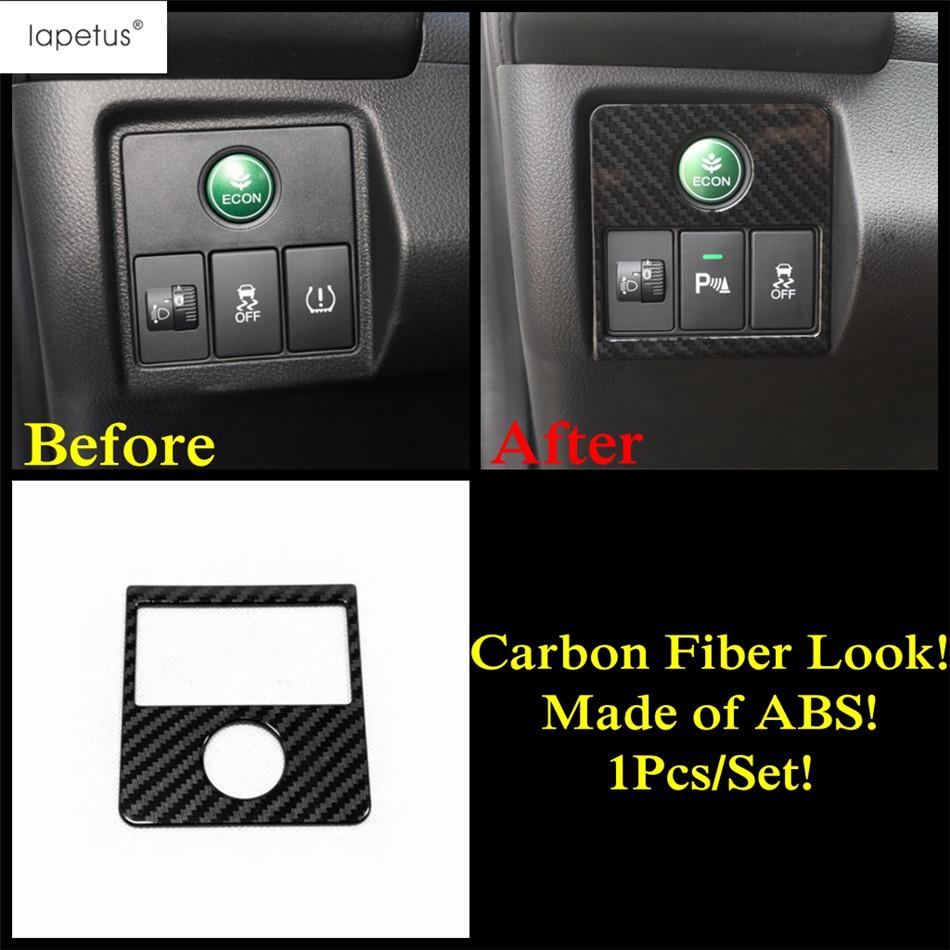For Honda Vezel HR-V 2014 - Handle Bowl Steering Wheel Gear Window Lift AC Air Panel Cover Trim Carbon Fiber Accessories