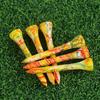 50 Pcs Wooden Golf Tees 2-1/8inch Tall Golf Tees for Irons Hybrids Par Threes Low Profile Woods Golfing Accessory To Reduce Side Spin And Friction