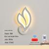 Modern Minimalist Wrought Iron Acrylic LED Wall Lamp for Bedside and Staircase Decoration