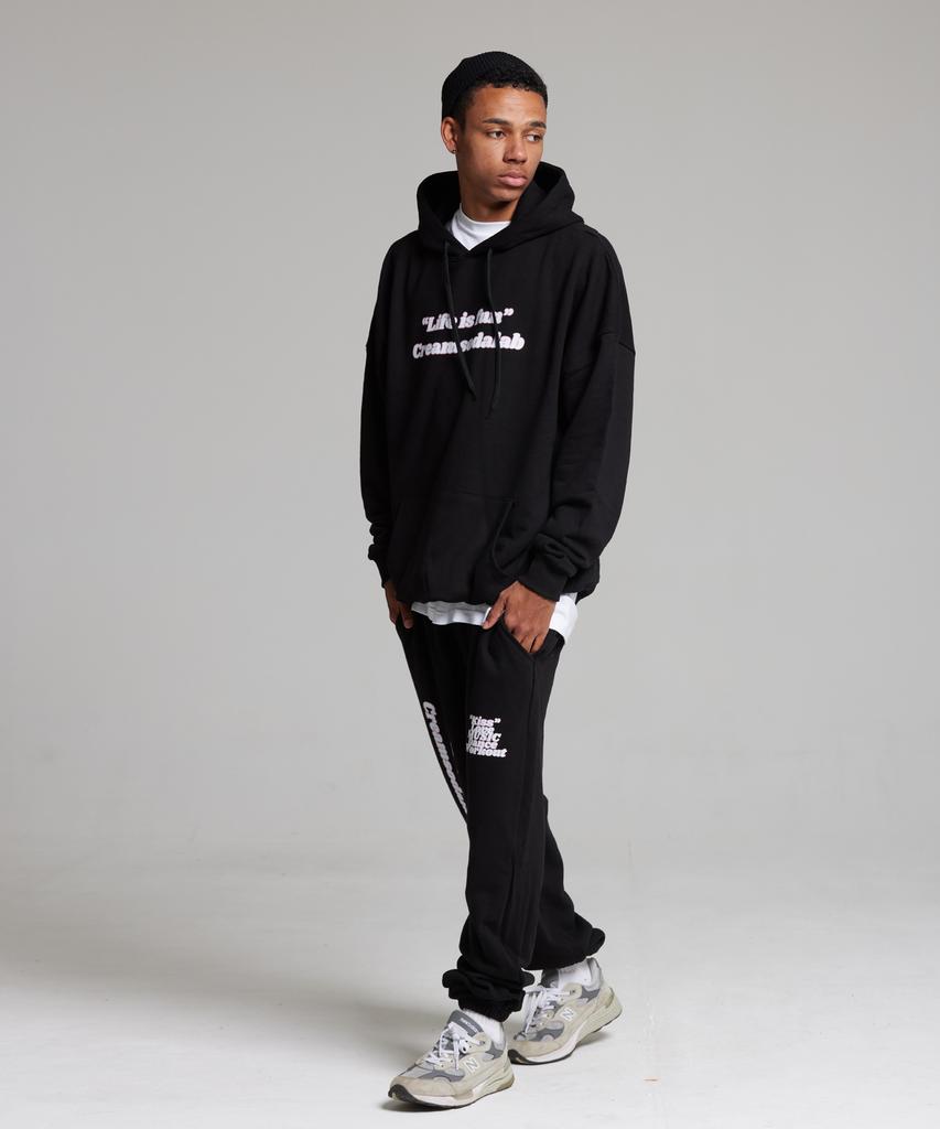 CREAM SODA LAB Slogan Hoodie Training Set