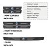 Car Sill Strip Carbon Anti-Scratch Protection Threshold Sticker For BMW M 1 3 4 5 6 7 Series M3 M6 F01 F02E34 E36 E70 F10 X6 X1