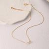 Necklace, Cold Wind Imitation Pearl Personality Temperament Pendant Necklace Female Collarbone Neck Chain
