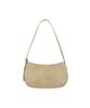 Emis Logo Embossed Tote Bag-Beige