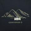 Converse Go Outdoor T Shirt Men's Black 10024357-A02