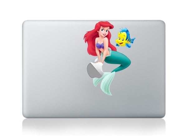 Наклейка Русалочка Ариэль для MacBook 13.15 дюйма, 14.30 [Параллельный импорт]