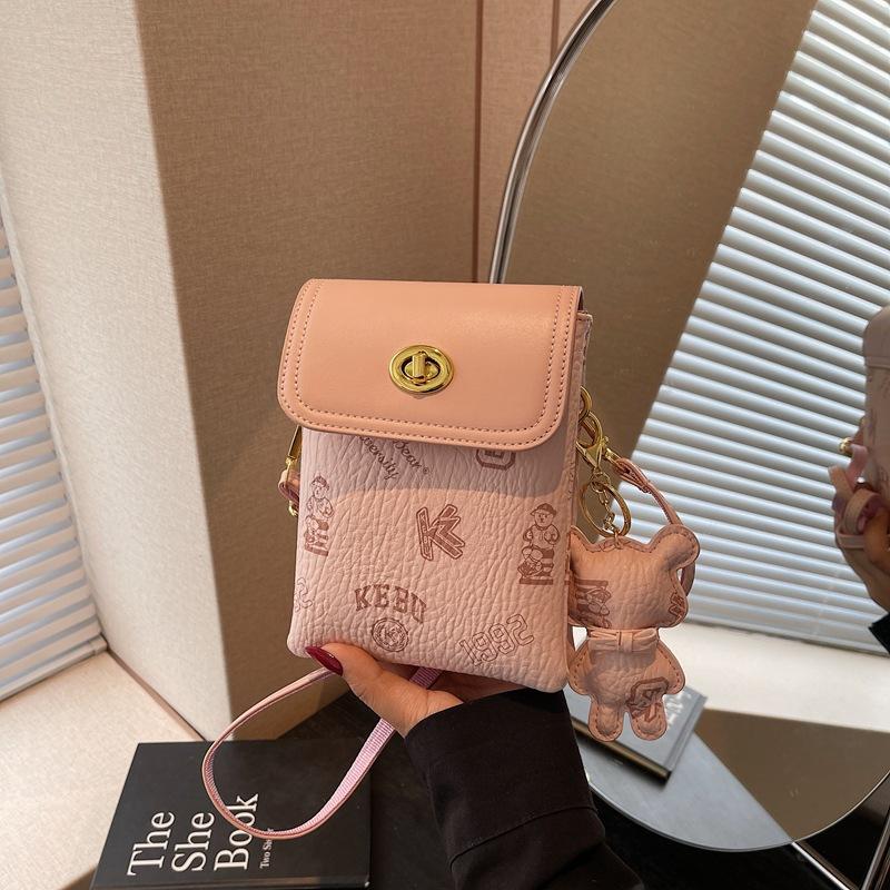 Fashion Small Square Bag Women's New Fashion Messenger Small Square Bag Niche Casual Mobile Phone Bag