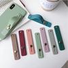 3C Digital Soft Silicone Case with Hand Bracelet Holder Stand For iPhone Samsung Huawei Xiaomi