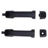 2pcs Outer Exterior Outside Door Handle 69210‑0C010 Black Car Accessories Replacement for FJ CRUISER 2007‑2014