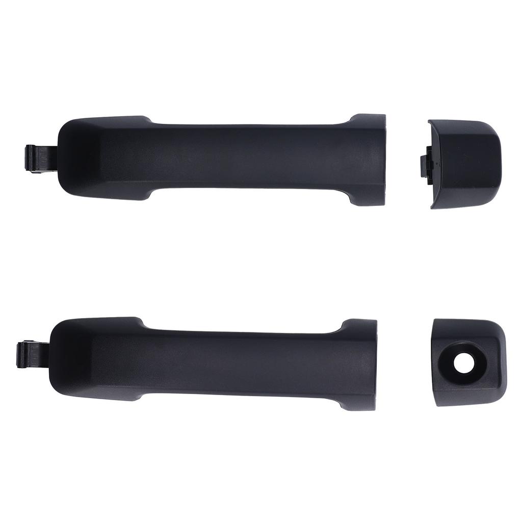 2pcs Outer Exterior Outside Door Handle 69210‑0C010 Black Car Accessories Replacement for FJ CRUISER 2007‑2014