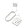 Multifunctional Power Strips Desktop Charging Station 5ft Extension Cord Desktop Receptacle for Office and Travel