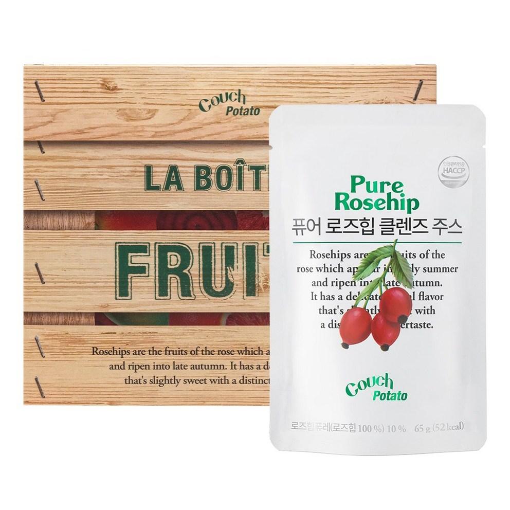 Couch Potato Pure Rosehip & Jaboticaba Cleanse Juice Mix, 20 Servings